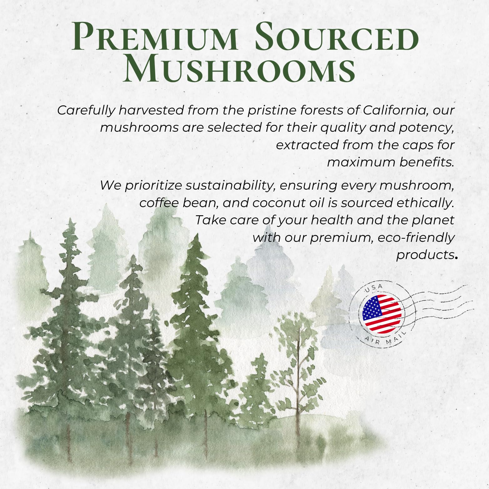 Kinoko USDA Organic Mushroom Coffee with MCT Oil Blend of 7 Adaptogenic Mushrooms – Instant Coffee Mix, USA Grown