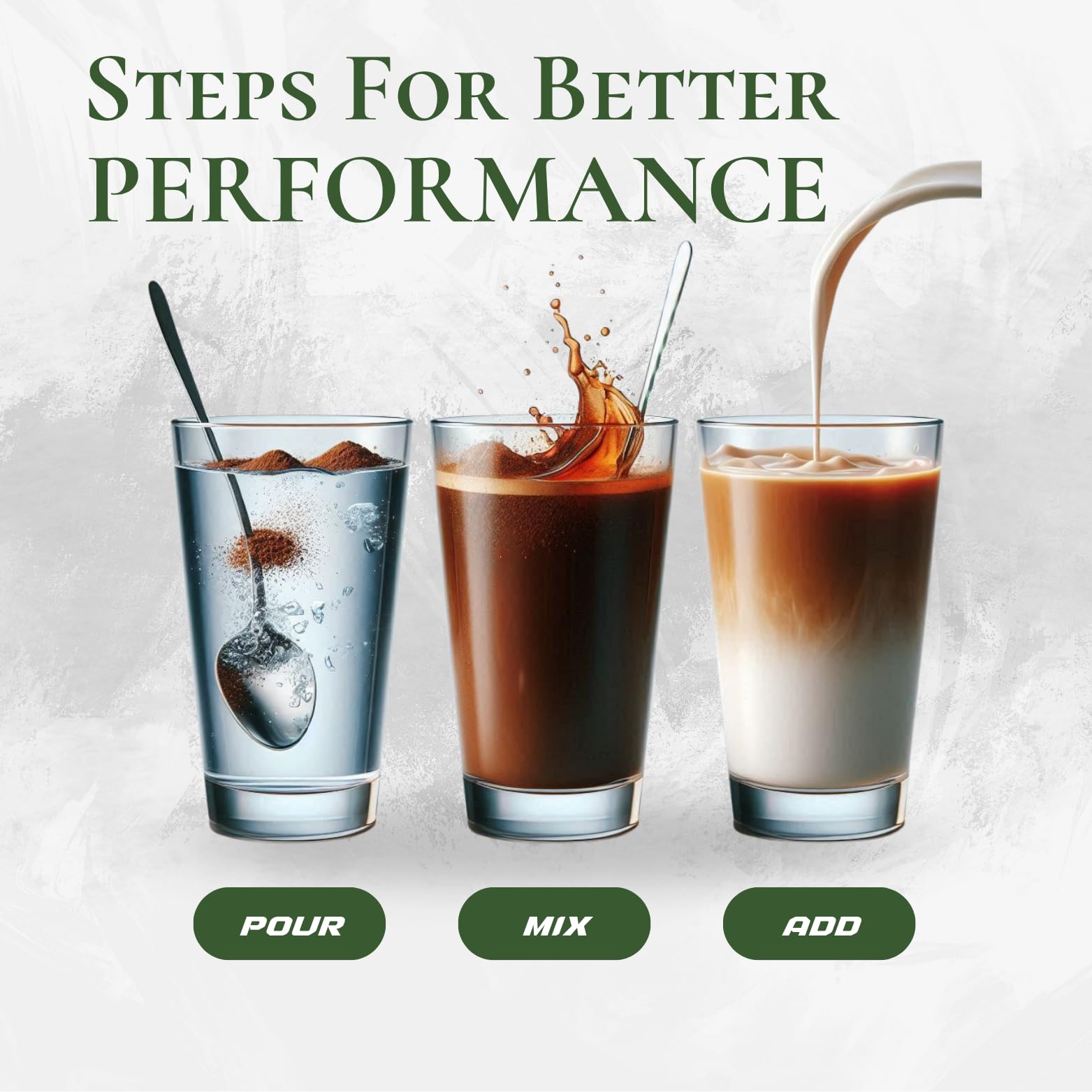 Kinoko USDA Organic Mushroom Coffee with MCT Oil Blend of 7 Adaptogenic Mushrooms – Instant Coffee Mix, USA Grown